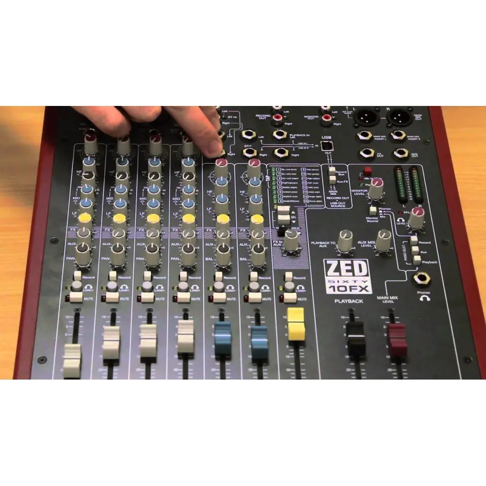 Mixer 10 Canales Allen & Heath ZED60-10FX