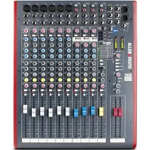 Mixer 12 Canales Allen & Heath ZED12FX Mixer 12 Canales Allen & Heath ZED12FX