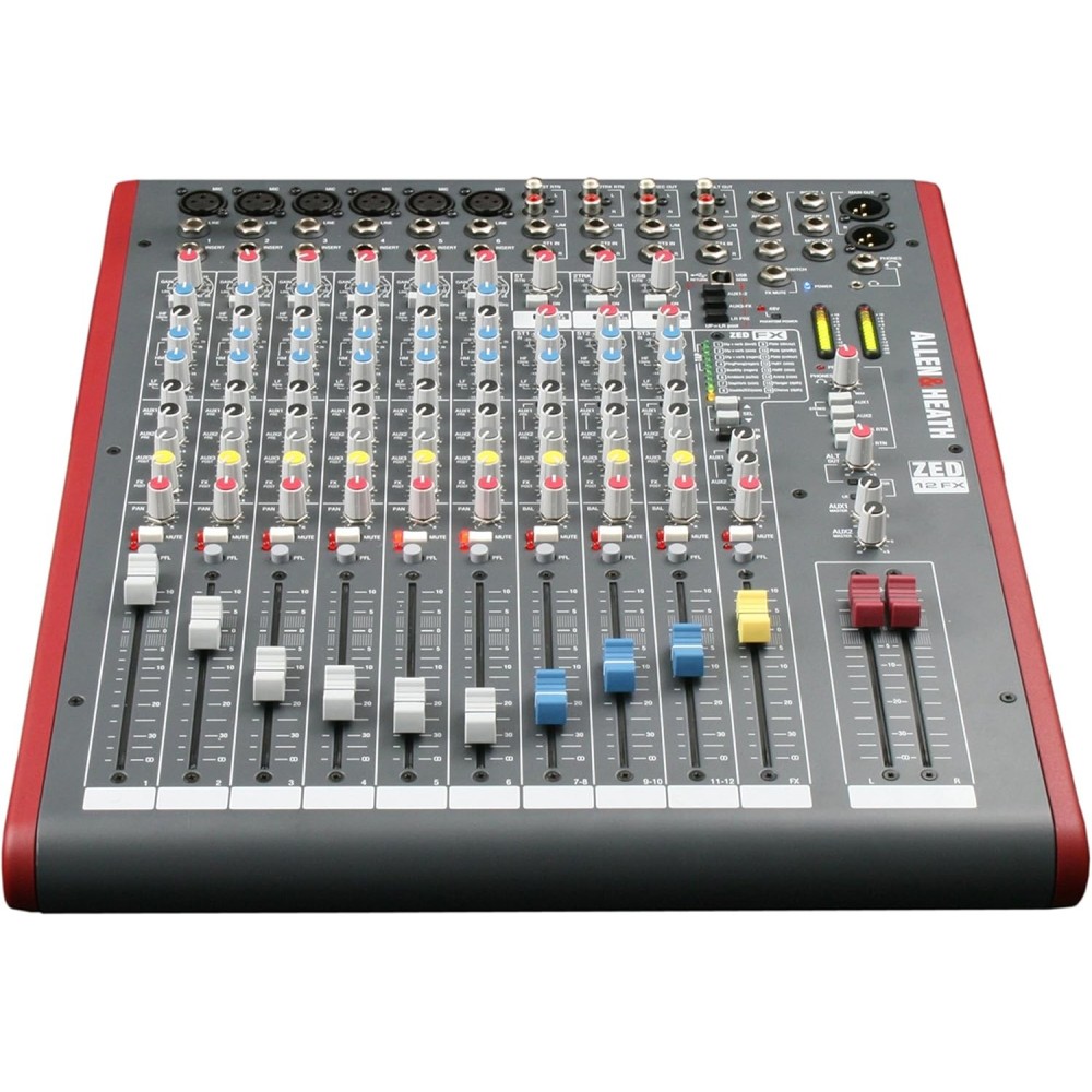 Mixer 12 Canales Allen & Heath ZED12FX Mixer 12 Canales Allen & Heath ZED12FX