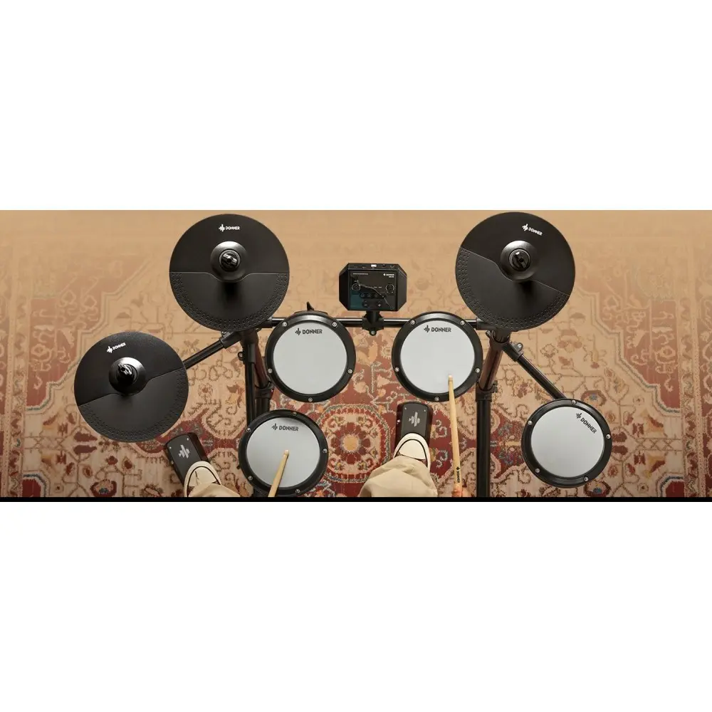 Bateria Electronica 4 Cuerpos DONNER EC3414 Bateria Electronica 4 Cuerpos DONNER EC3414
