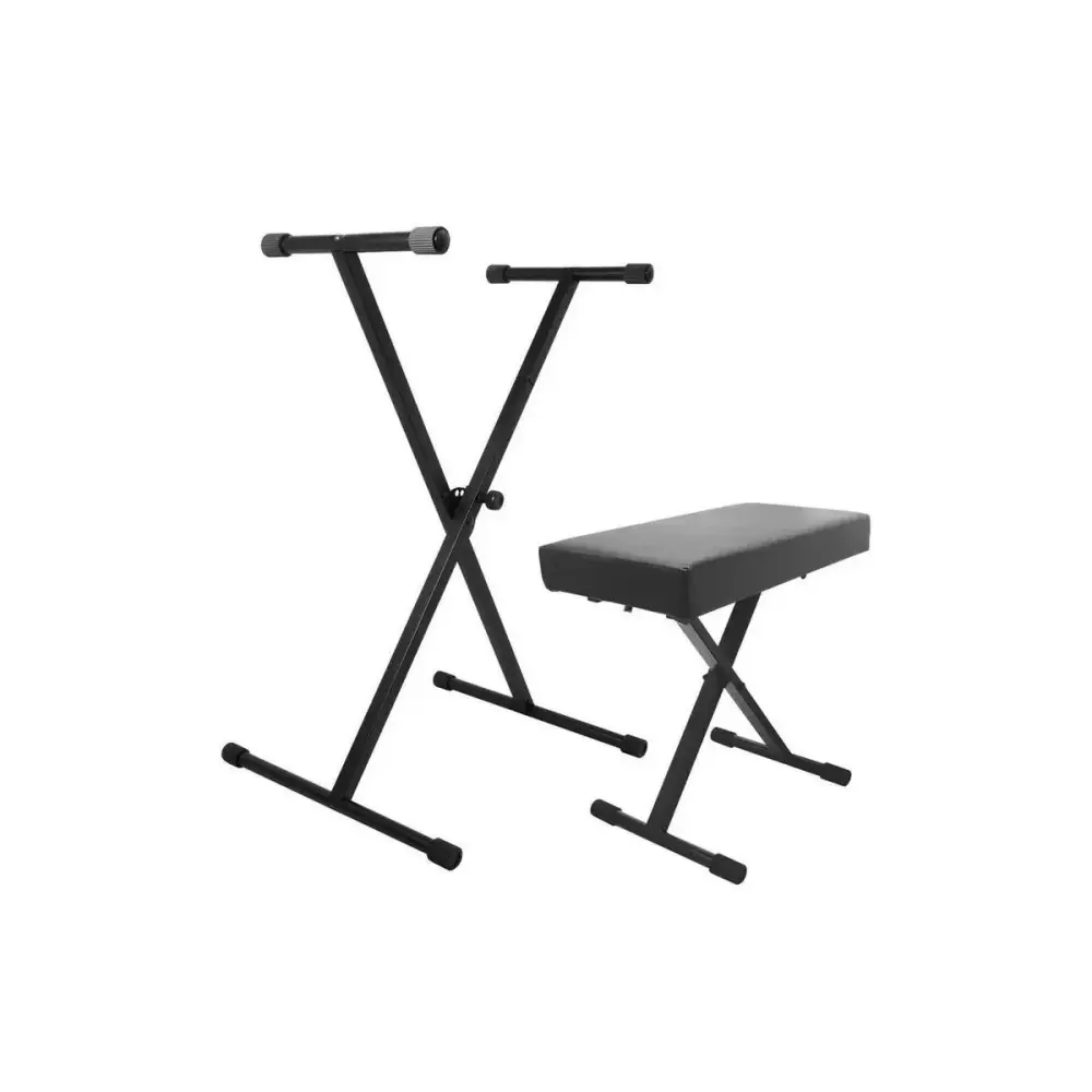 Pack Soporte para teclado y banqueta Quik Lok