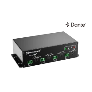 Conversor Digital 4 Entradas 4 Salidas Dante Relacart BLOCK4