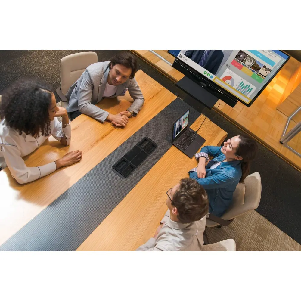 Pack Sonido Sala de Reuniones Bafle Bluetooth Microfono y Camara USB