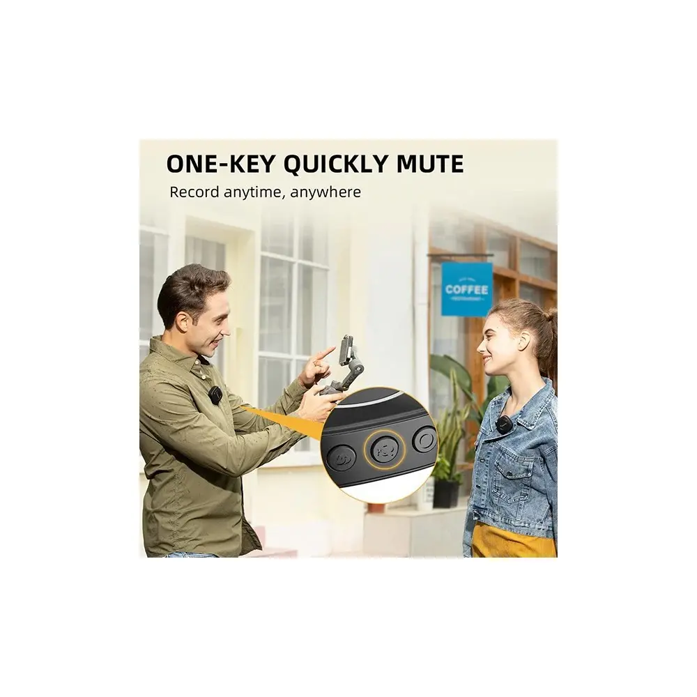 Sistema Inalambrico Maono Microfonos Mano Lavalier Camara