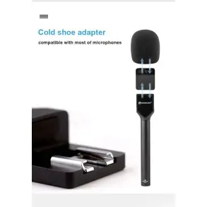 Sistema Inalambrico Maono Microfonos Mano Lavalier Camara