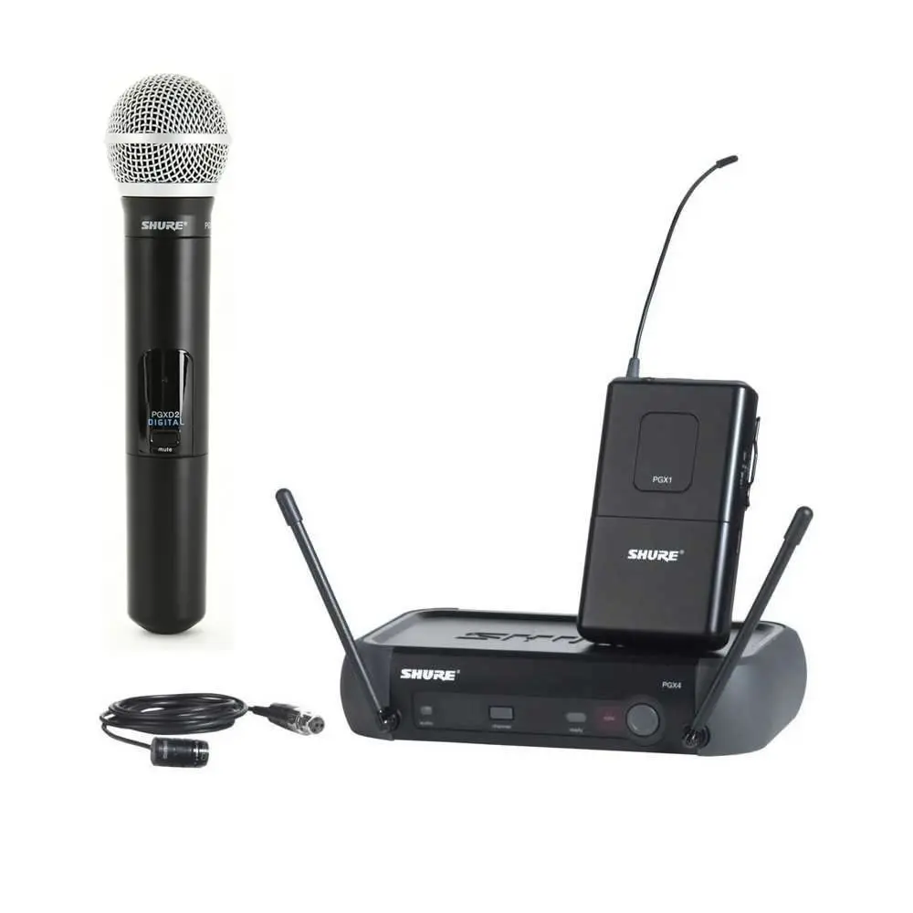 Sistema Inalambrico Shure Pgxd Microfono Sm58 Y WL185