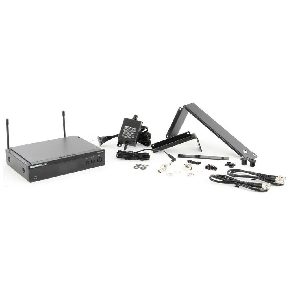 Receptor para sistema BLX BLAX4R para montaje en rack (662.15 ? 685.87 MHz)