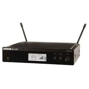 Receptor para sistema BLX BLAX4R para montaje en rack (662.15 ? 685.87 MHz)