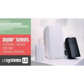 Bafle Interior Exterior 5" LD Systems DQOR5TW 70-100