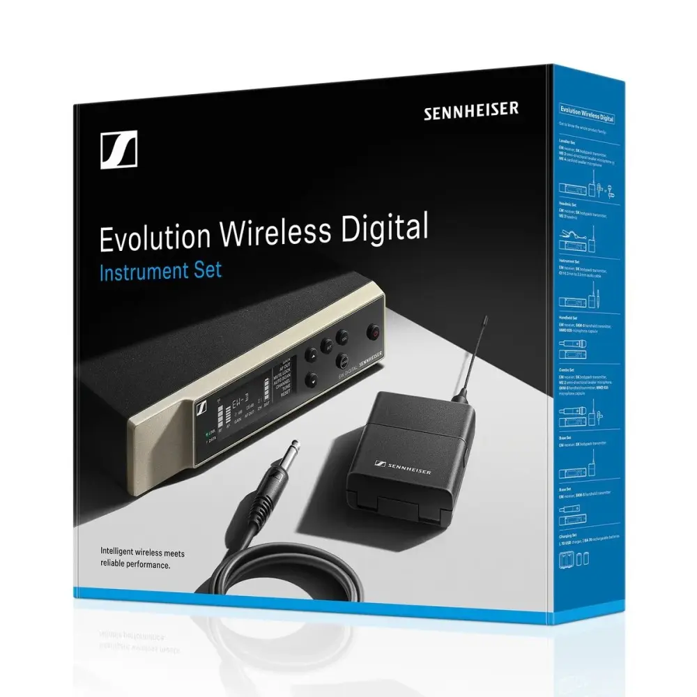 Sistema Inalambrico Para Instrumentos Sennheiser Ew-D Ci1 Set (Q1-6)