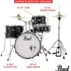 Bateria 4 Cuerpos Bombo 18" Pearl Rs584C/C 707