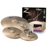 Set De Platillos Zildjian 14" Hi Hat - 16" Crash- 18" Crash- 20” Ride Zcstd