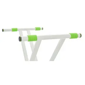 Soporte tijera doble para piano o teclado Blanco Gravity KSX2W soporta 65 kg