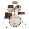 Bateria Junior 5 Cuerpos Bombo 16" Thunder JBJ1046-WR THU