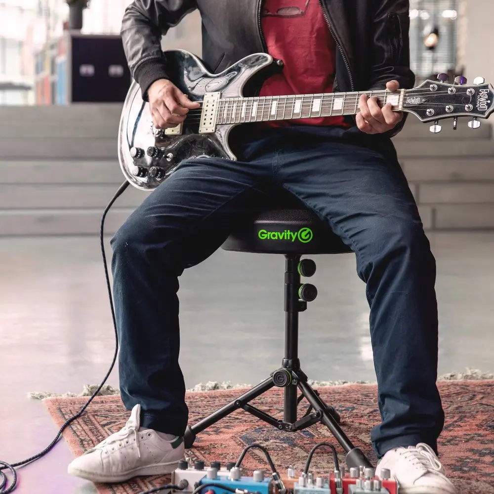 Pack Soporte Teclado y Banqueta Gravity