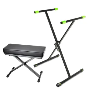 Pack Soporte Teclado Gravity y Banqueta Adam