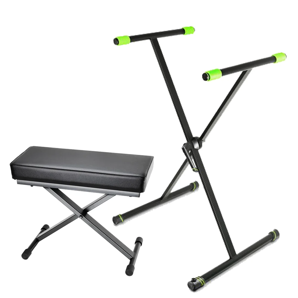 Pack Soporte Teclado Gravity y Banqueta Adam