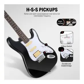 Pack Guitarra Electrica y Amplificador DONNER EC1099