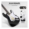 Pack Guitarra Electrica y Amplificador DONNER EC1099