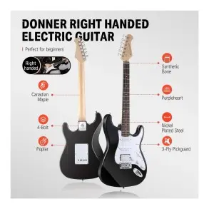 Pack Guitarra Electrica y Amplificador DONNER EC1099