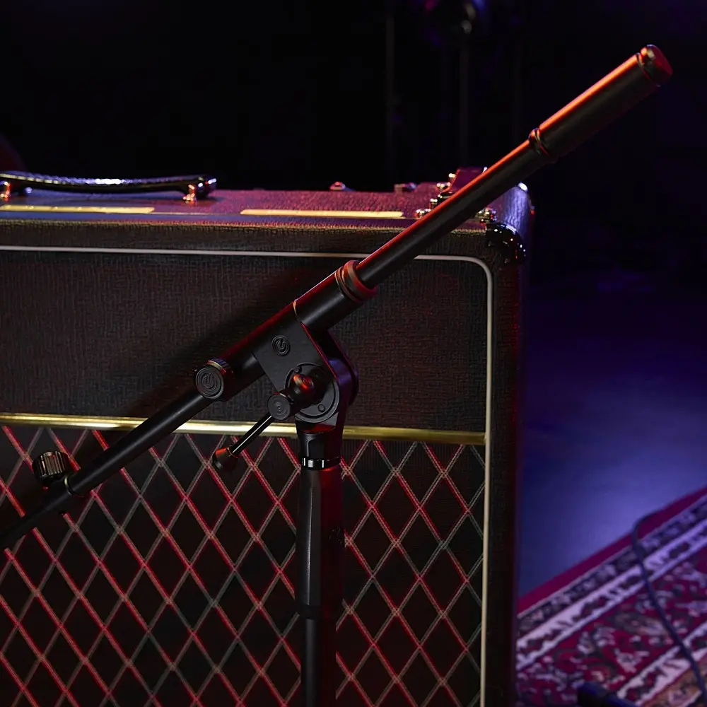 Soporte de Microfono boom Corto con Brazo telescopico Gravity TMS4232 B