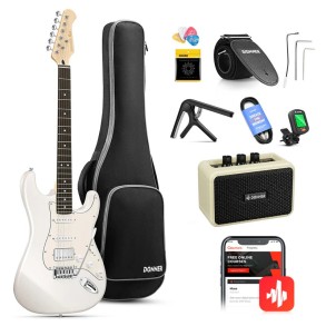 Pack Guitarra Electrica y Amplificador DONNER EC1418