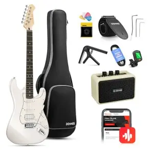 Pack Guitarra Electrica y Amplificador DONNER EC1418