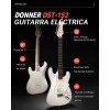Pack Guitarra Electrica y Amplificador DONNER EC1418