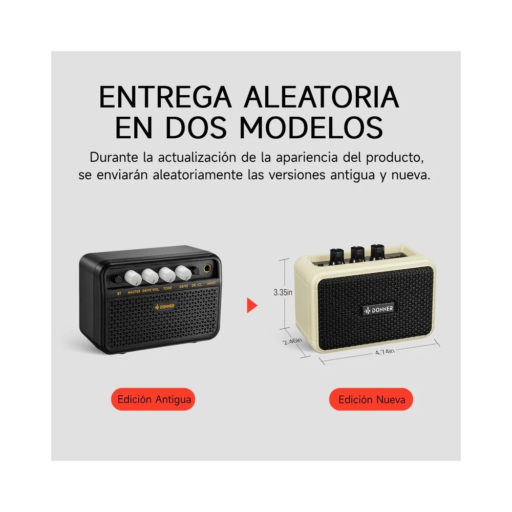 Pack Guitarra Electrica y Amplificador DONNER EC1418