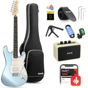 Pack Guitarra Electrica y Amplificador DONNER EC1417