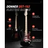Pack Guitarra Electrica y Amplificador DONNER EC1416