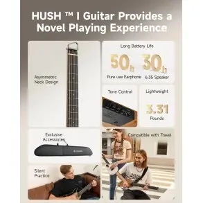 Guitarra Silenciosa DONNER EC1780