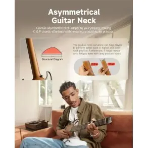 Guitarra Silenciosa DONNER EC1780