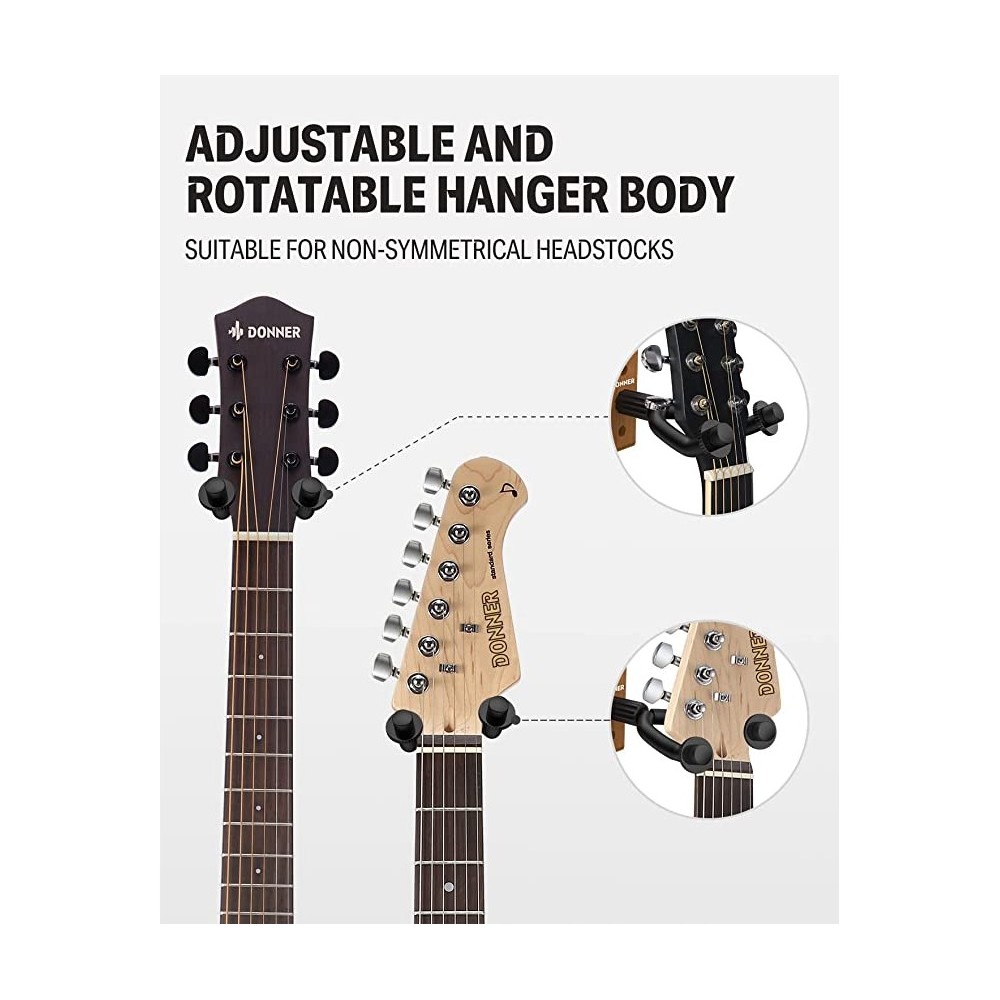 Soporte para Guitarra de Pared DONNER EC2005