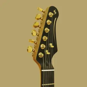 Guitarra Electrica Stratocaster Les Paul Aniversario STAGG 30THLEGACYBLK