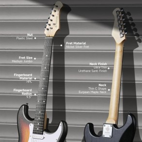 Pack Guitarra Electrica y Amplificador DONNER EC6959