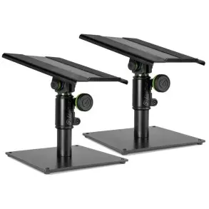 Soportes Monitores de Estudio sobre Mesa Gravity SP3102 Regulable con inclinacion