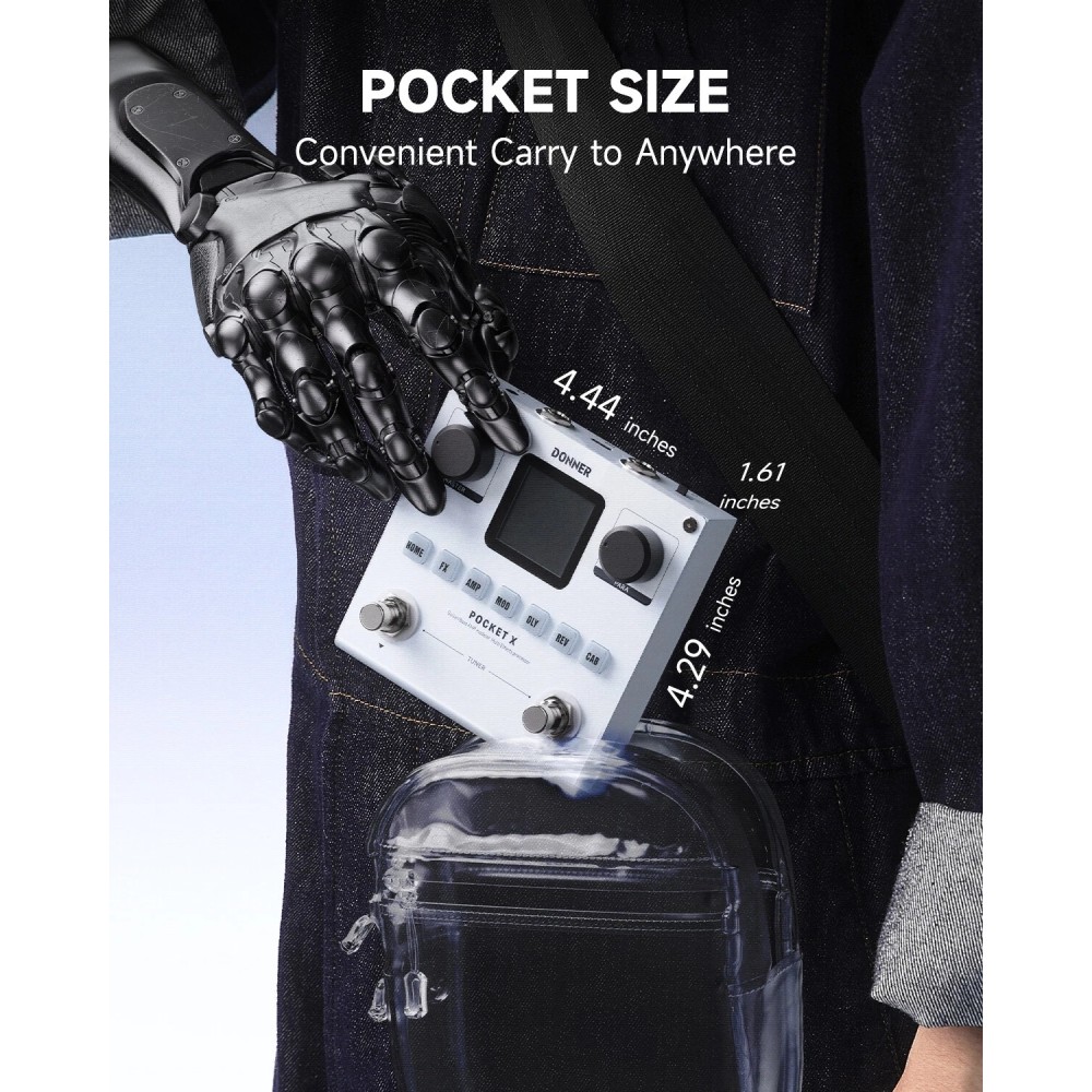 Pedalera Guitarra Electrica DONNER EC7031