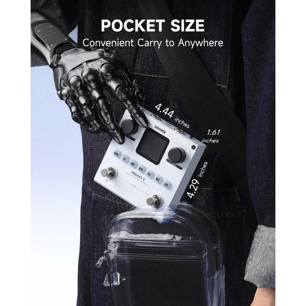 Pedalera Guitarra Electrica DONNER EC7031