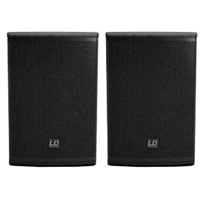 Pack Audio 8 Bafles LD SAT 6.5" Potencia SAE y Cables