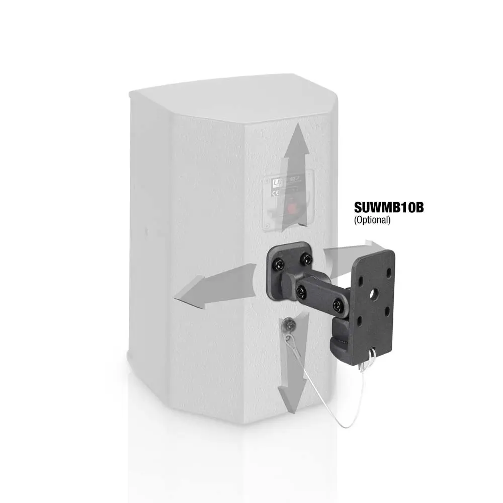 Pack Audio 8 Bafles LD SAT 4" Potencia SAE y Cables