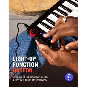 Controlador Midi USB 25 Teclas DONNER EC3333