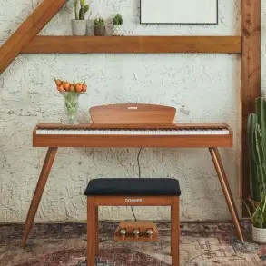 Piano Digital Color Madera 88 Teclas Donner EC3201