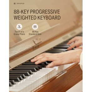 Piano Digital con tapa DONNER EC6677
