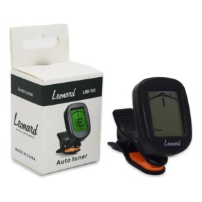 Afinador Digital Guitarra Bajo Violin LEONARD LNDTU1
