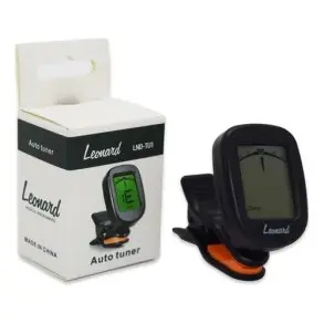 Afinador Digital Guitarra Bajo Violin LEONARD LNDTU1