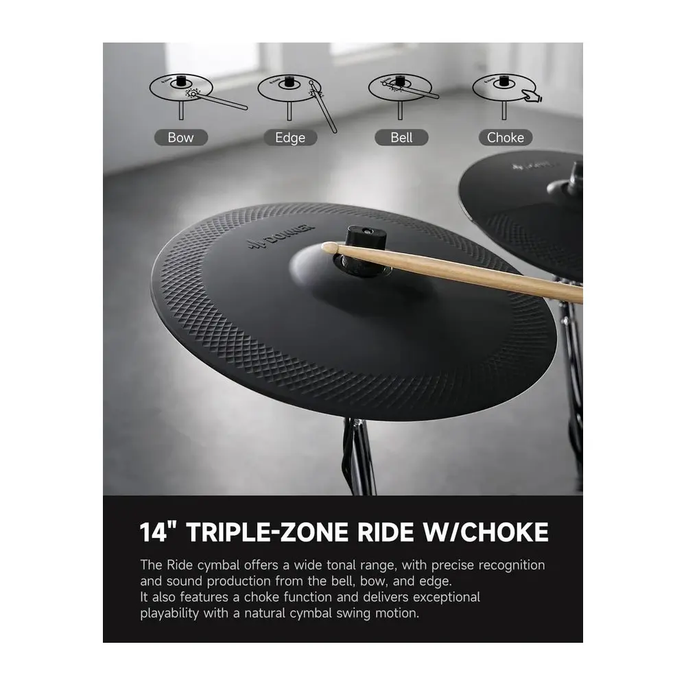 Bateria Electronica 5 Cuerpos DONNER EC6992