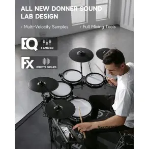 Bateria Electronica 5 Cuerpos DONNER EC6992