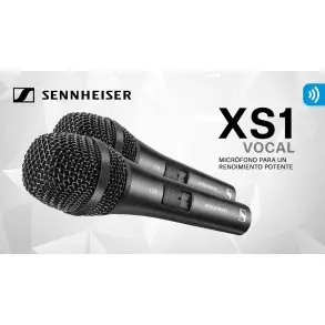 Microfono de Mano Dinamico Sennheiser XS1 Carioide