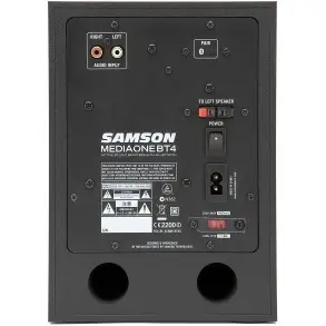 Monitores de Estudio Samson MBT4 40W 4" pulgadas con Bluetooth